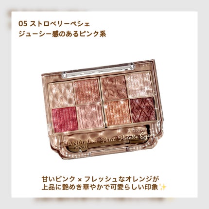 プティパレットアイズ/キャンメイク/パウダーアイシャドウを使ったクチコミ(5枚目)