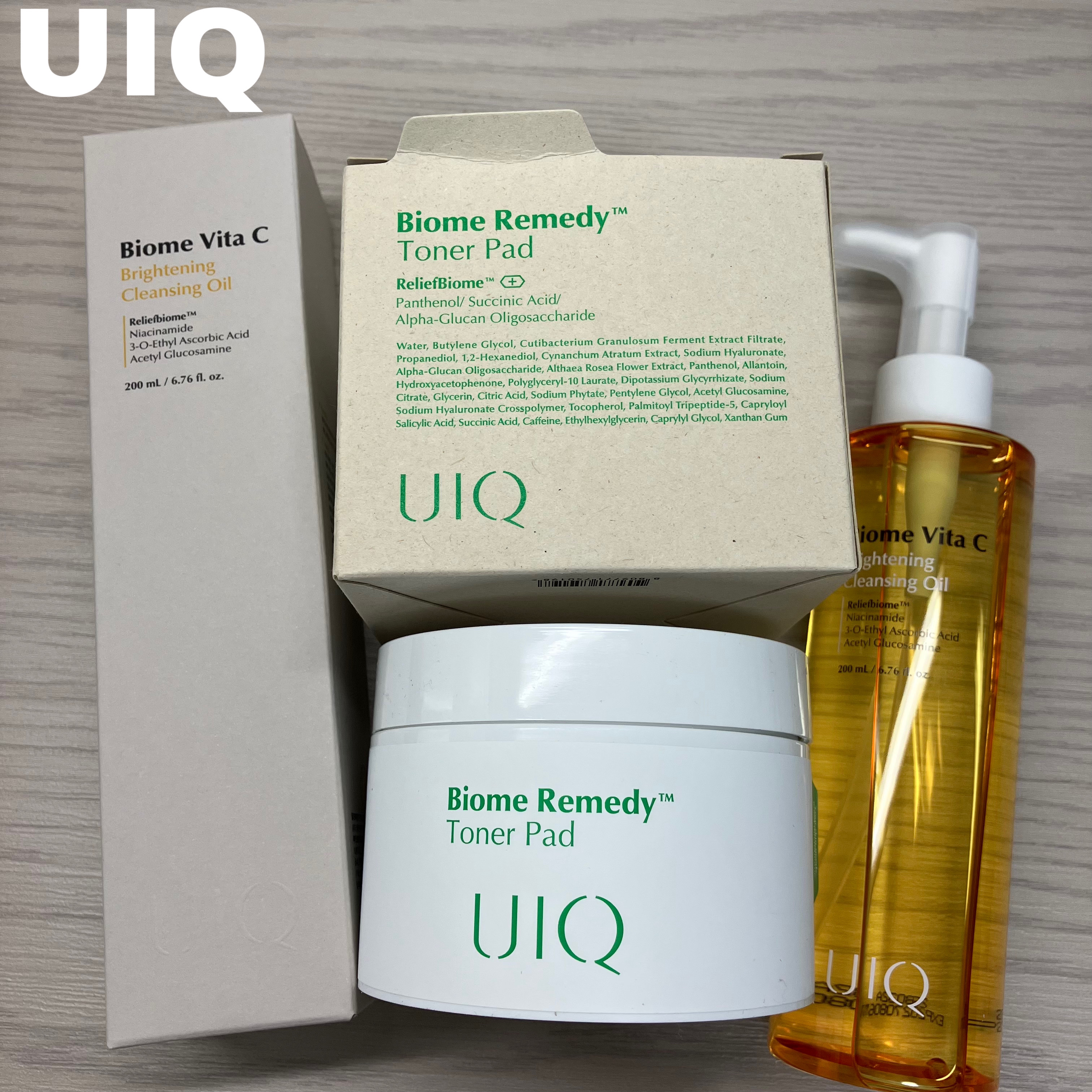 バイオームレメディトナーパッド/UIQ/化粧水を使ったクチコミ（1枚目）