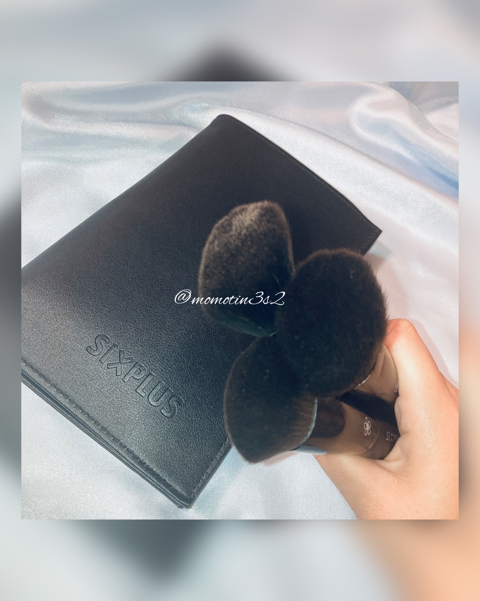 SIXPLUS フェイスブラシ 3本セット - Dawnシリーズ（ブラック）/SIXPLUS/メイクブラシを使ったクチコミ（3枚目）