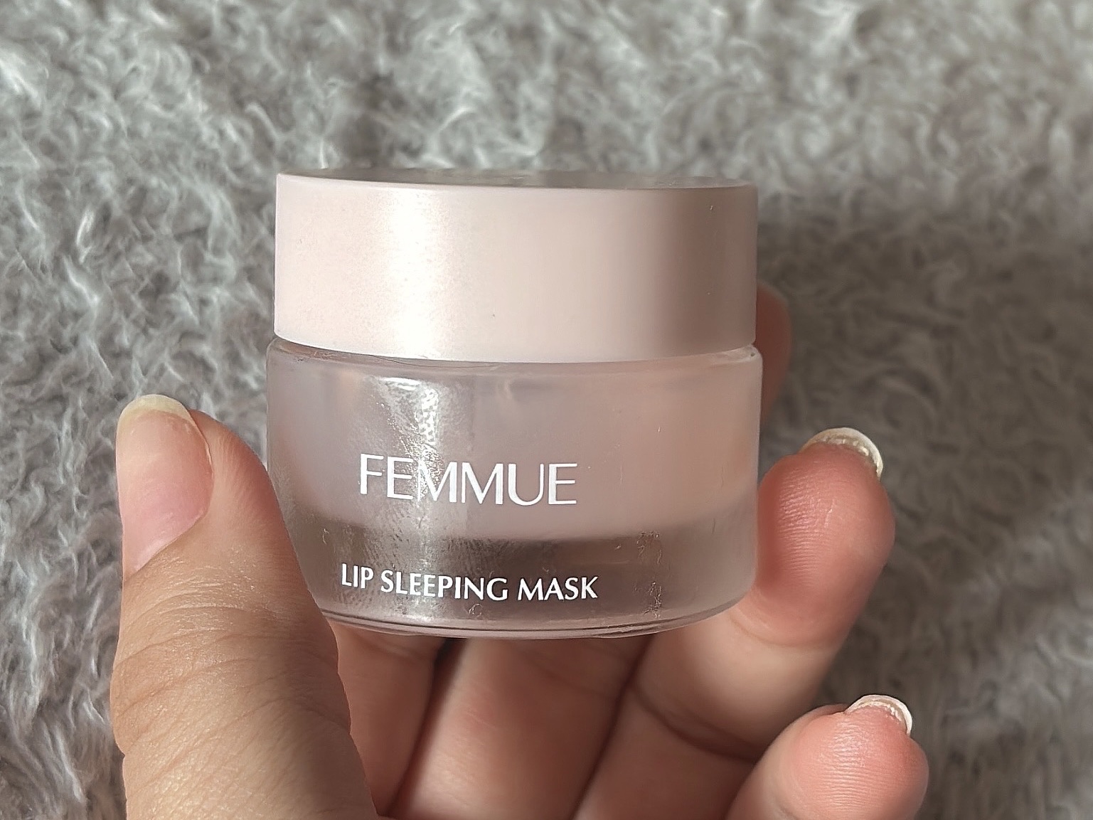 リップスリーピングマスク/FEMMUE/リップマスクを使ったクチコミ（1枚目）