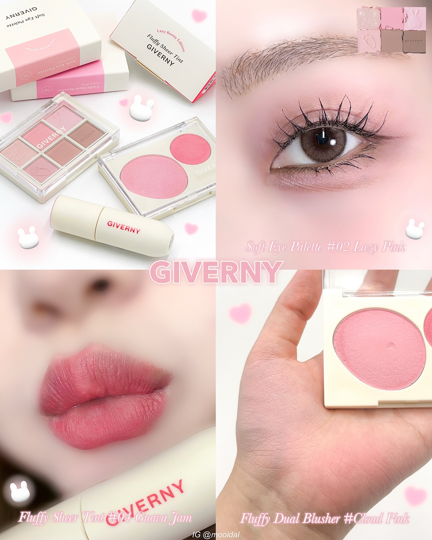 SOFT EYE PALETTE/GIVERNY/アイシャドウパレットを使ったクチコミ（1枚目）