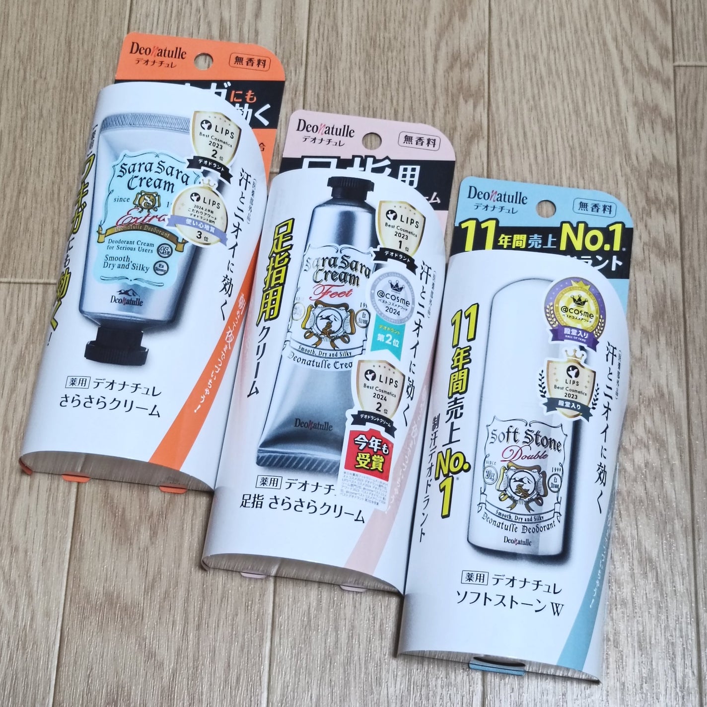 薬用ソフトストーンW/デオナチュレ/デオドラント・制汗剤を使ったクチコミ(1枚目)