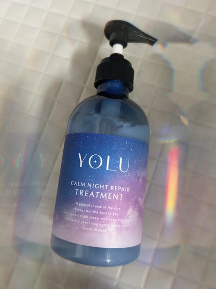 カームナイトリペアシャンプー/トリートメント/YOLU/シャンプー・コンディショナーを使ったクチコミ(2枚目)