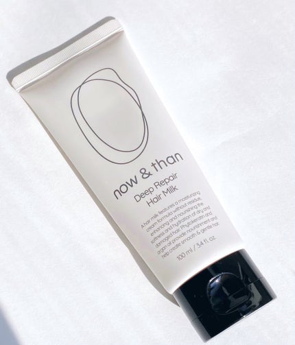 ディープリペアヘアミルク/now & than(ナウアンドダン)/ヘアミルクを使ったクチコミ(1枚目)
