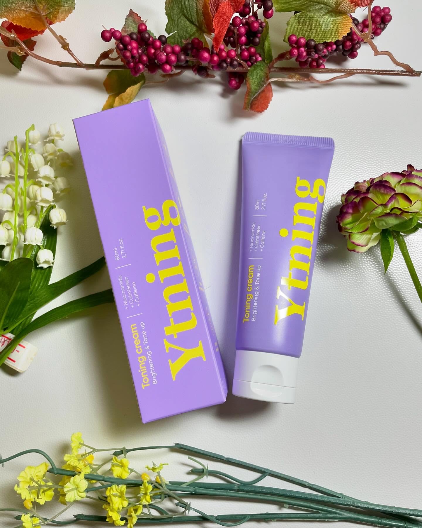 Ytning ワイトニング 美白ボディークリームのクチコミ「ワイドニングさま @ytning_jp_official のキャンペーンでワイドニング美白ボデ.....」（1枚目）