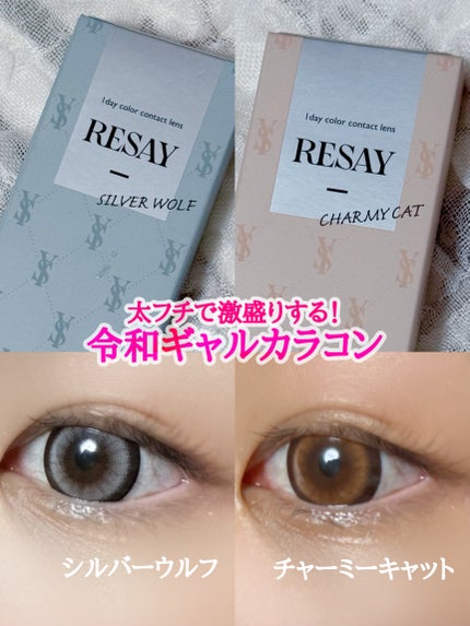 RESAY 1day/RESAY/ワンデー(1DAY)カラコンを使ったクチコミ(1枚目)