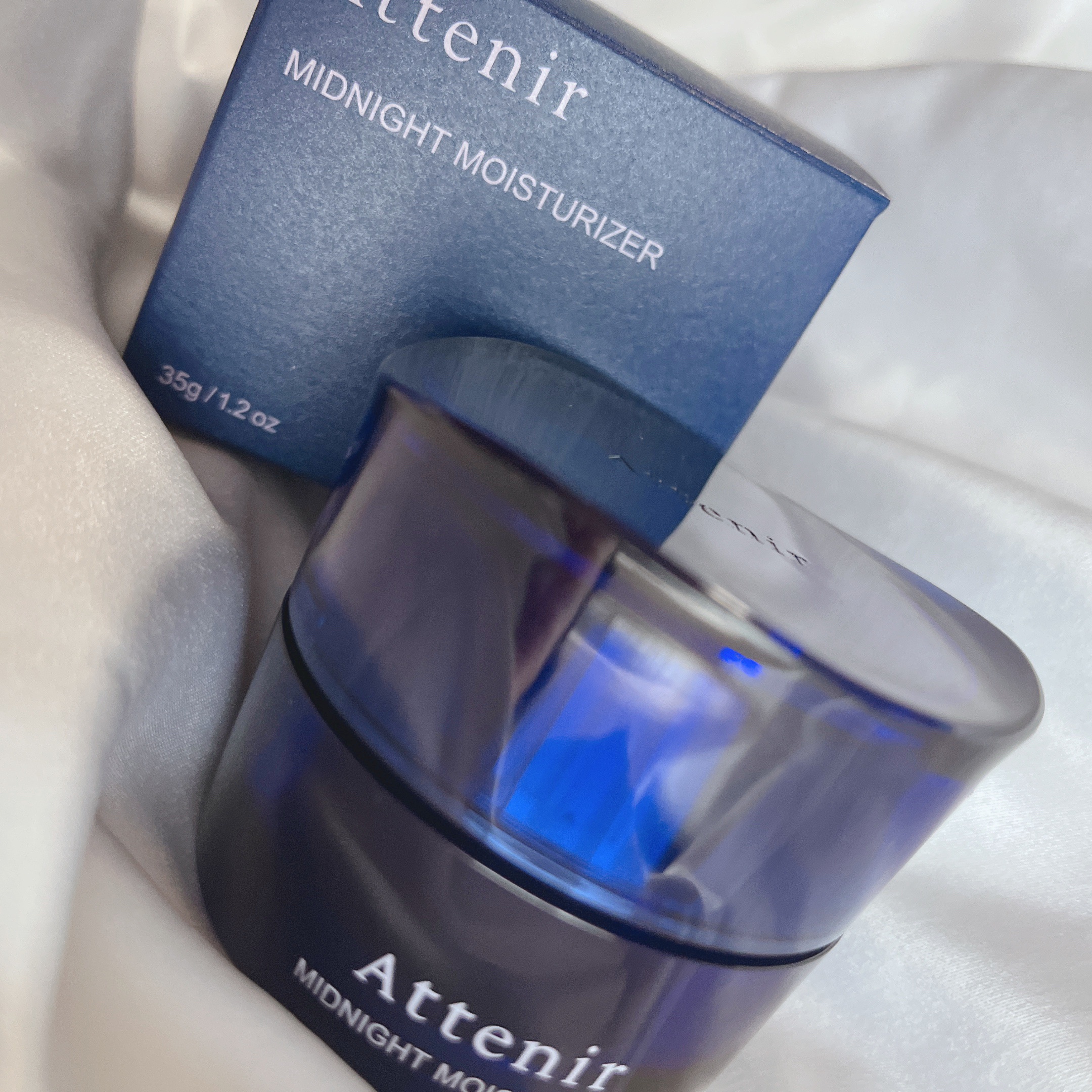 アテニア ミッドナイトモイスチャライザー/アテニア/フェイスクリームを使ったクチコミ（1枚目）