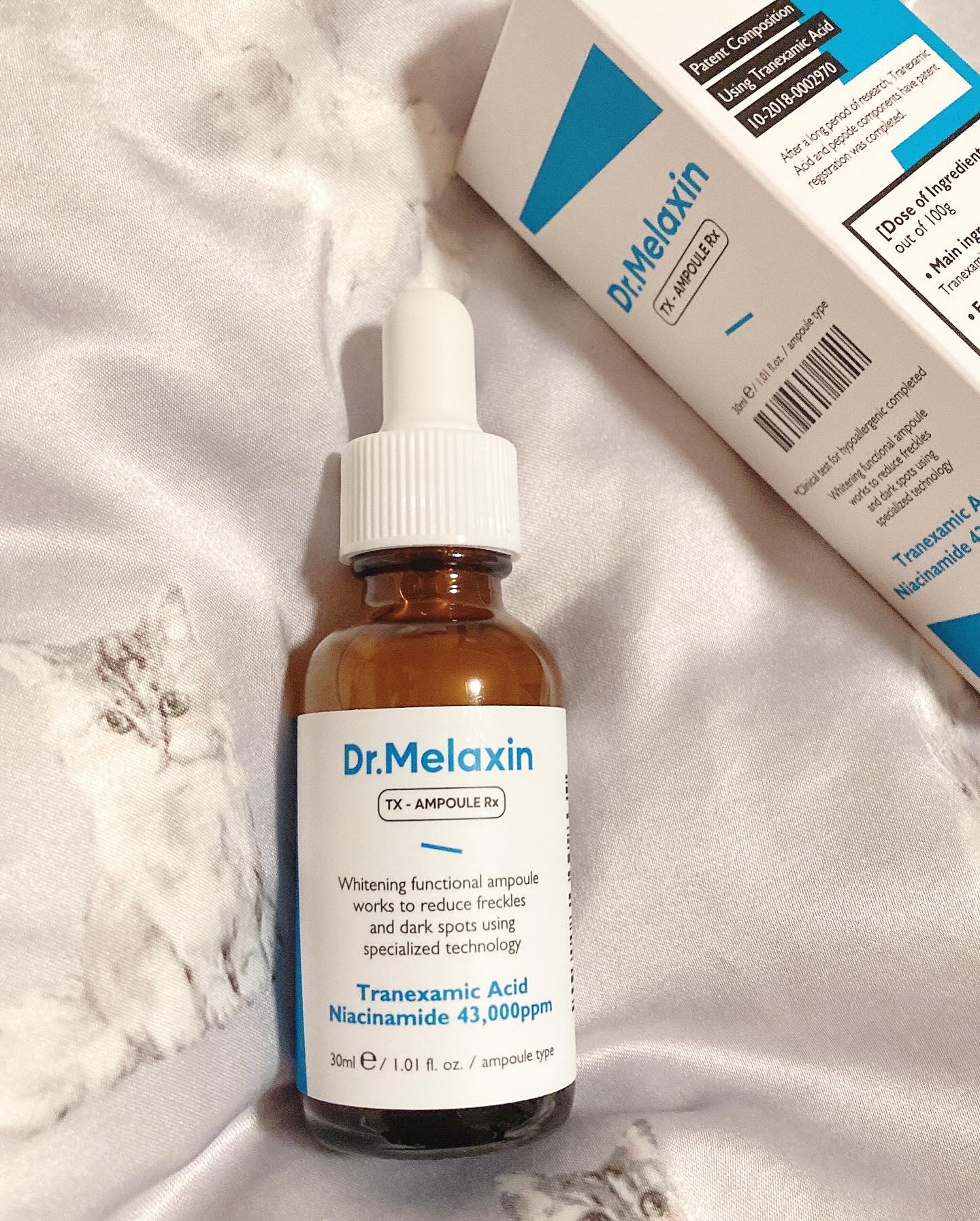 TXアンプルRX＋TXクリーム/Dr.Melaxin/スキンケアキットを使ったクチコミ（2枚目）