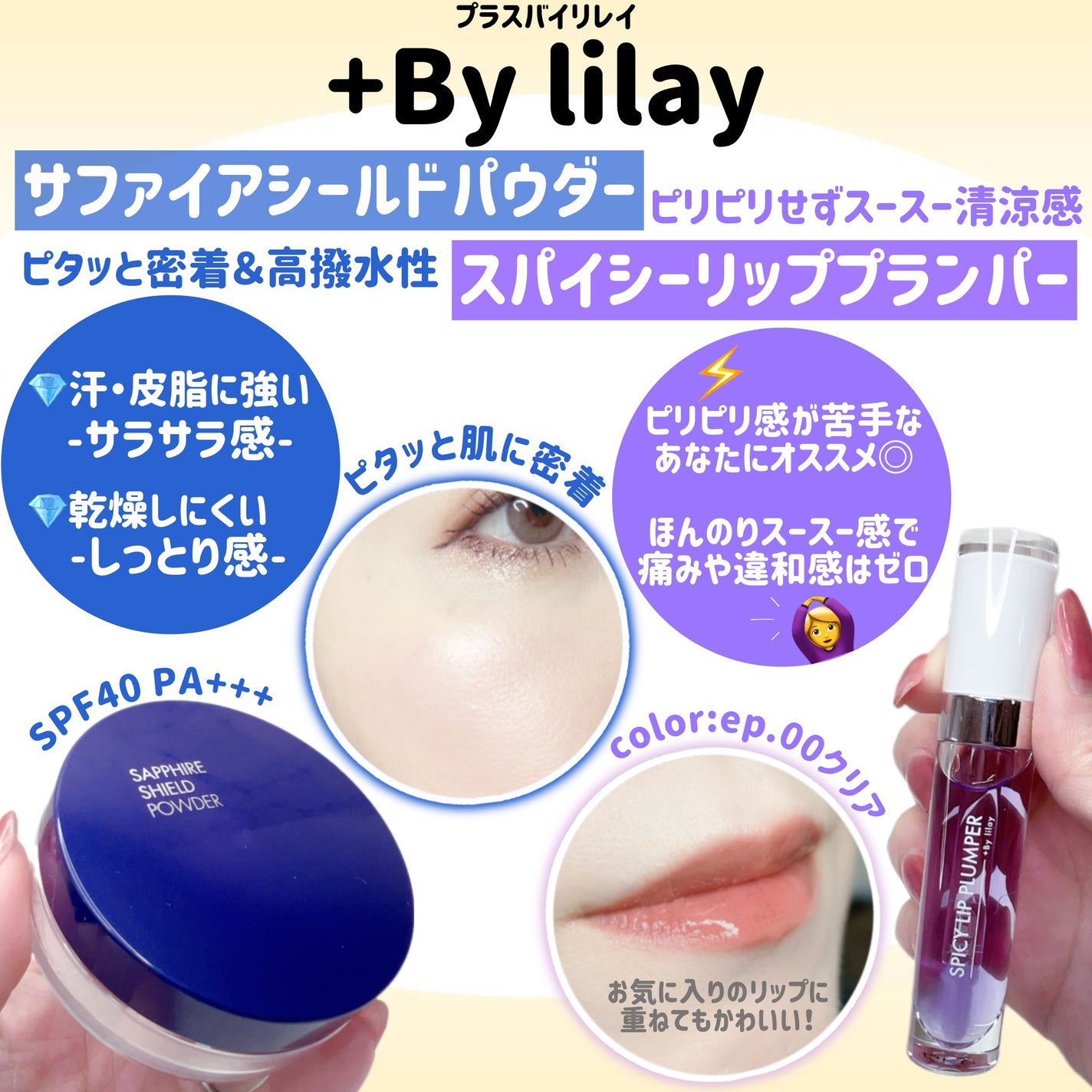 +By lilay スパイシーリッププランパー/LILAY/リッププランパーを使ったクチコミ(1枚目)