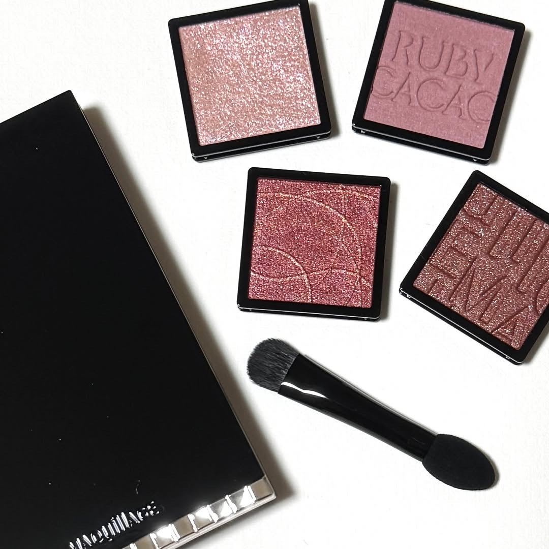 ドラマティックアイカラー (パウダー)/(クリーム)/マキアージュ/アイシャドウパレットを使ったクチコミ(3枚目)