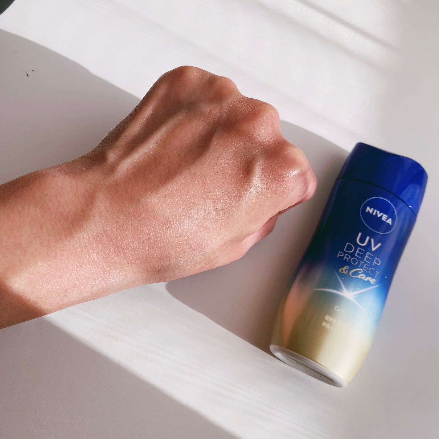 ニベアUV ディープ プロテクト&ケア ジェル/ニベア/日焼け止めジェルを使ったクチコミ(4枚目)