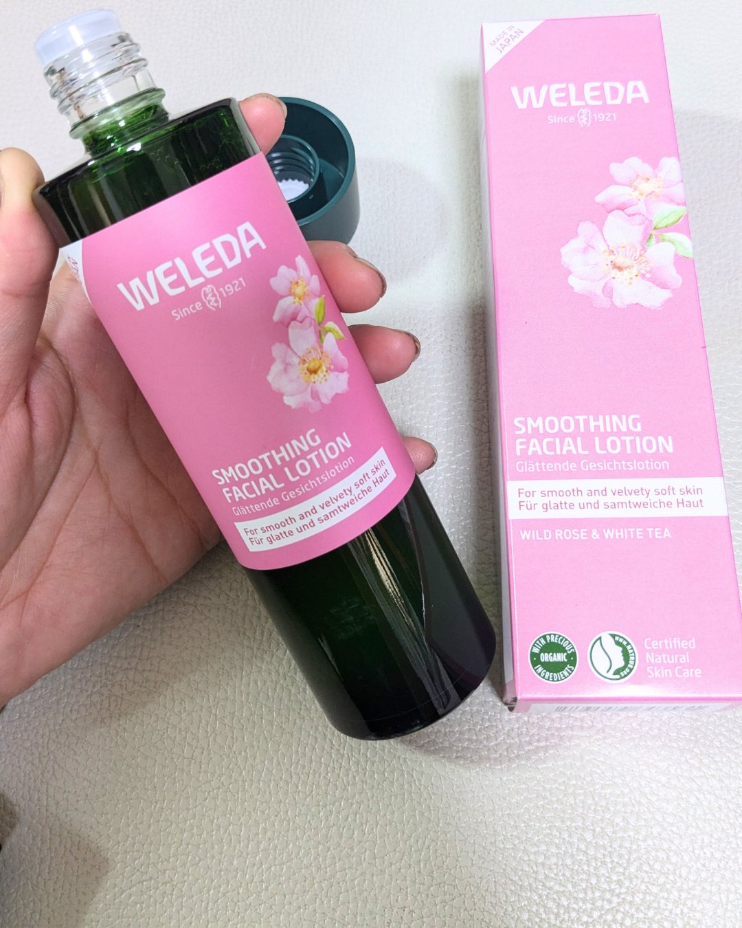 ワイルドローズ スムージングローション/WELEDA/化粧水を使ったクチコミ（1枚目）