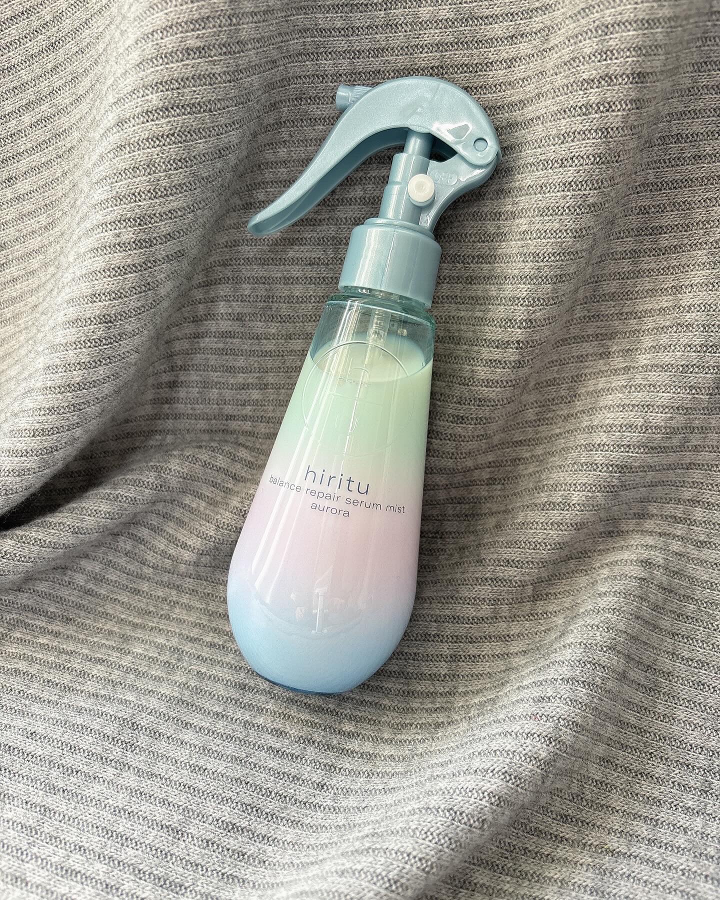 ヒリツ バランスリペアセラムミスト オーロラ/hiritu/ヘアミストを使ったクチコミ（3枚目）