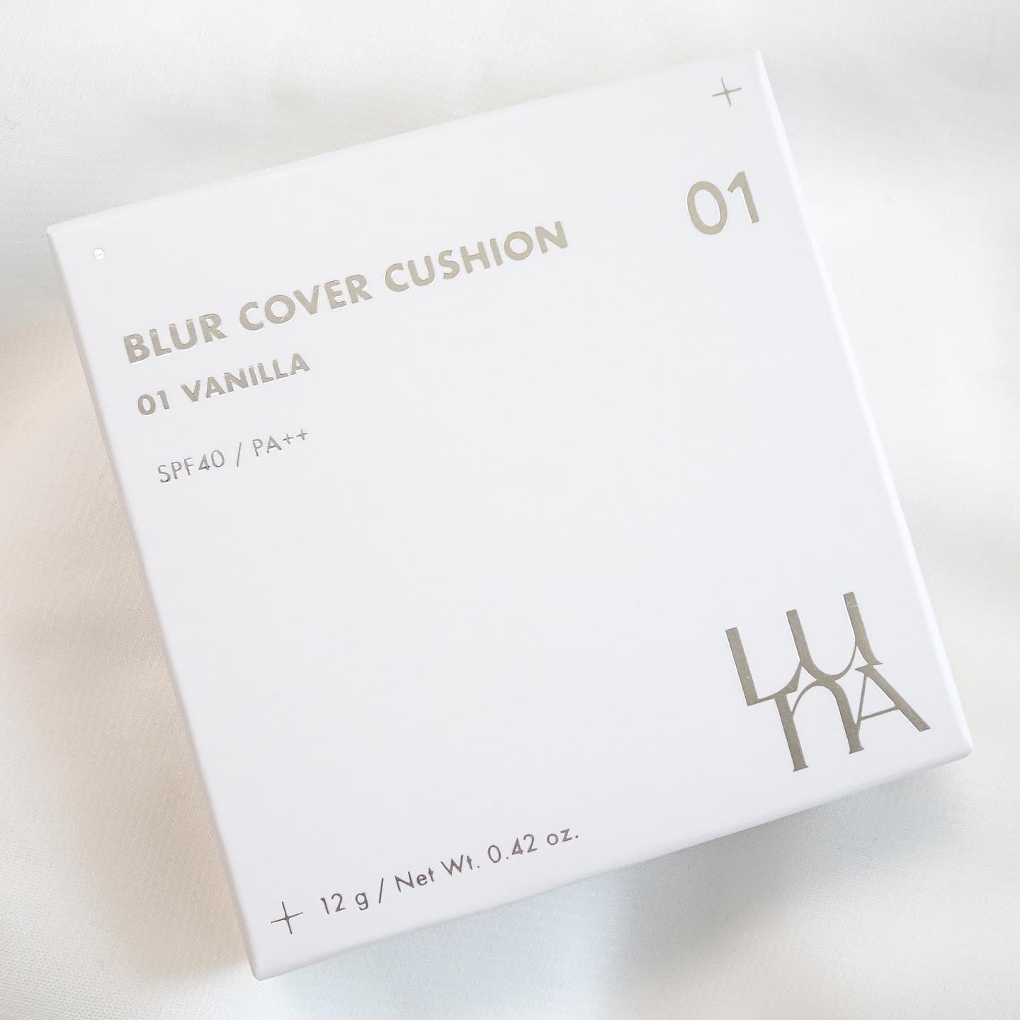 ブラーカバークッション/LUNA/クッションファンデーションを使ったクチコミ（2枚目）