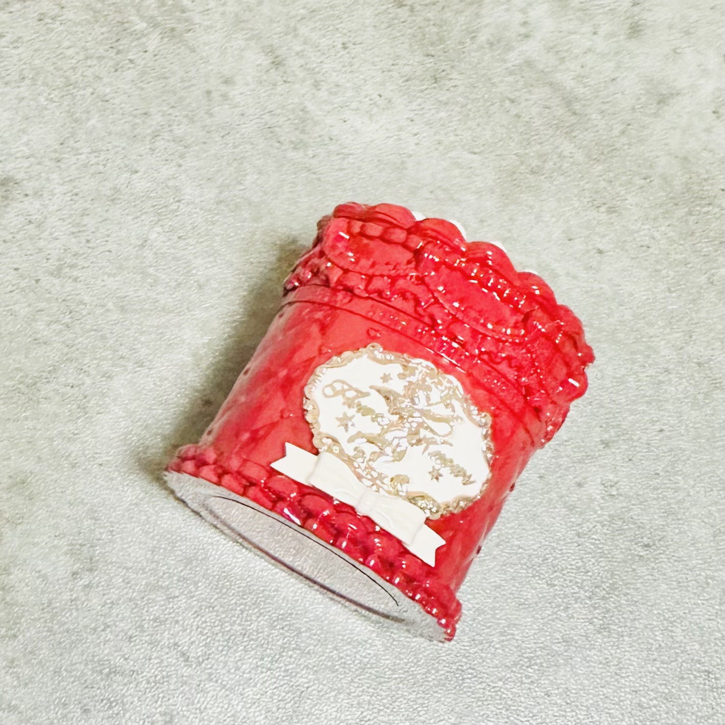 ストロベリーキューピッドコレクション ケーキリップクリーム/FlowerKnows/口紅を使ったクチコミ（2枚目）