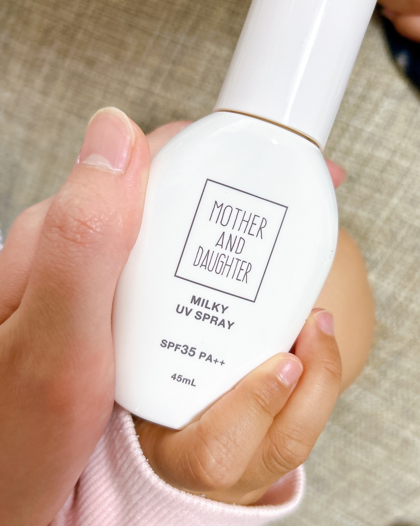 M&D ミルキーUVスプレー/Mother&Daughter/日焼け止めミスト・スプレーを使ったクチコミ（2枚目）