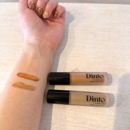 ライトベールカラーコレクター/Dinto/リキッドコンシーラーを使ったクチコミ(5枚目)