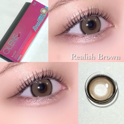 Real Ring 1day/OLENS/ワンデー(1DAY)カラコンを使ったクチコミ(4枚目)