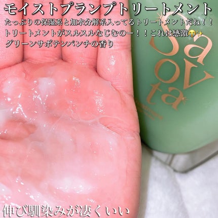 サボンドサボタ モイストプランプシャンプー/ヘアトリートメント/Savon du Savota/シャンプー・コンディショナーを使ったクチコミ(9枚目)