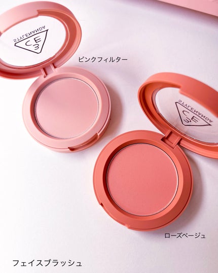 3CE フェイスブラッシュ/3CE/パウダーチークを使ったクチコミ(6枚目)