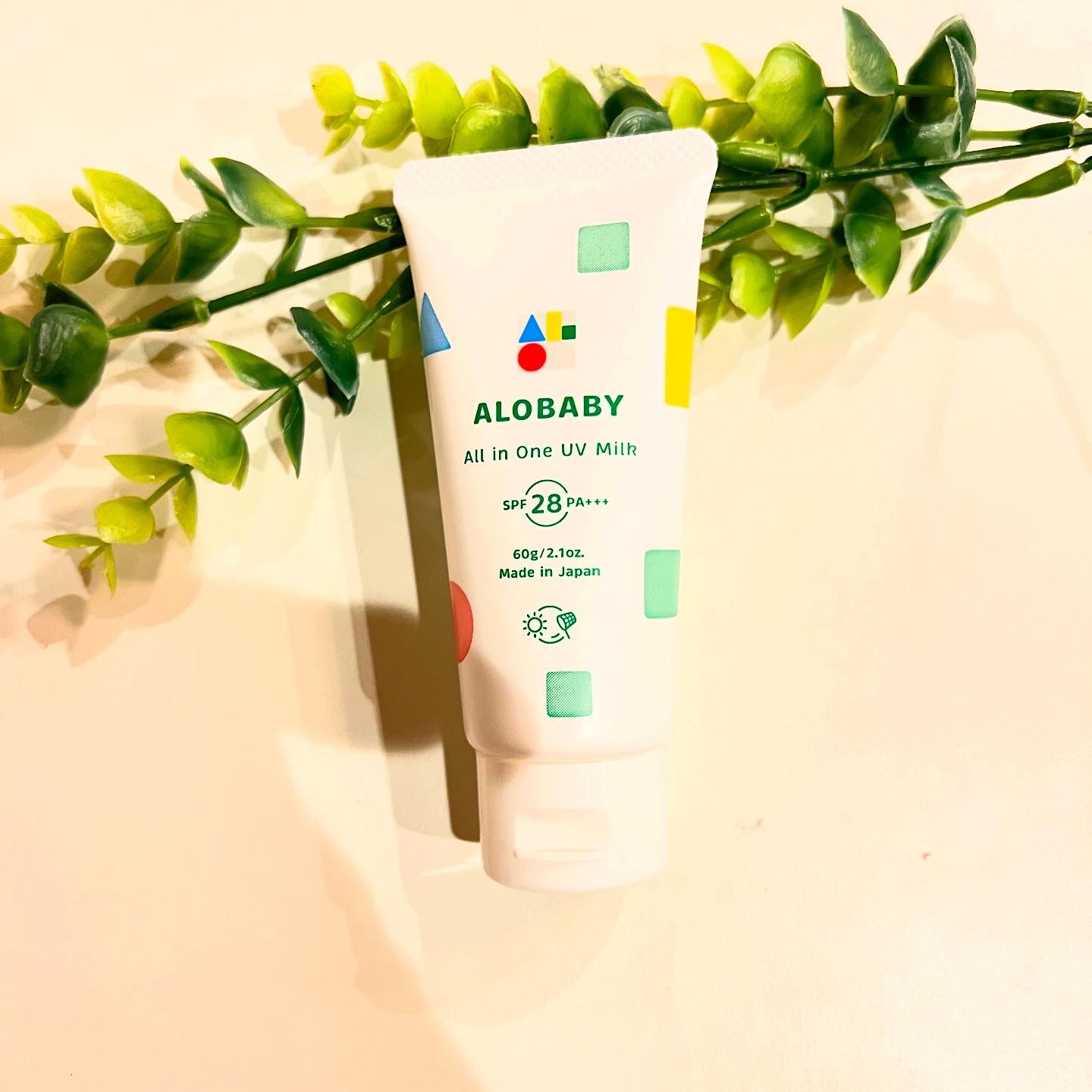 アロベビー オールインワンUVミルク/ALOBABY/日焼け止めミルクを使ったクチコミ（1枚目）