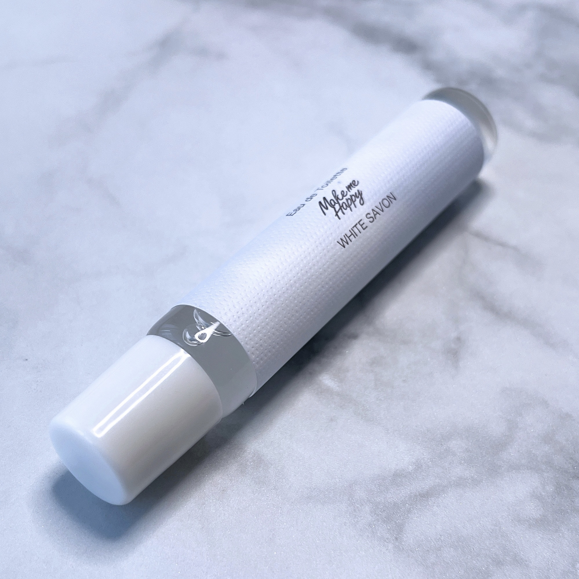 メイクミーハッピー オードトワレ WHITE SAVON/キャンメイク/香水を使ったクチコミ（1枚目）