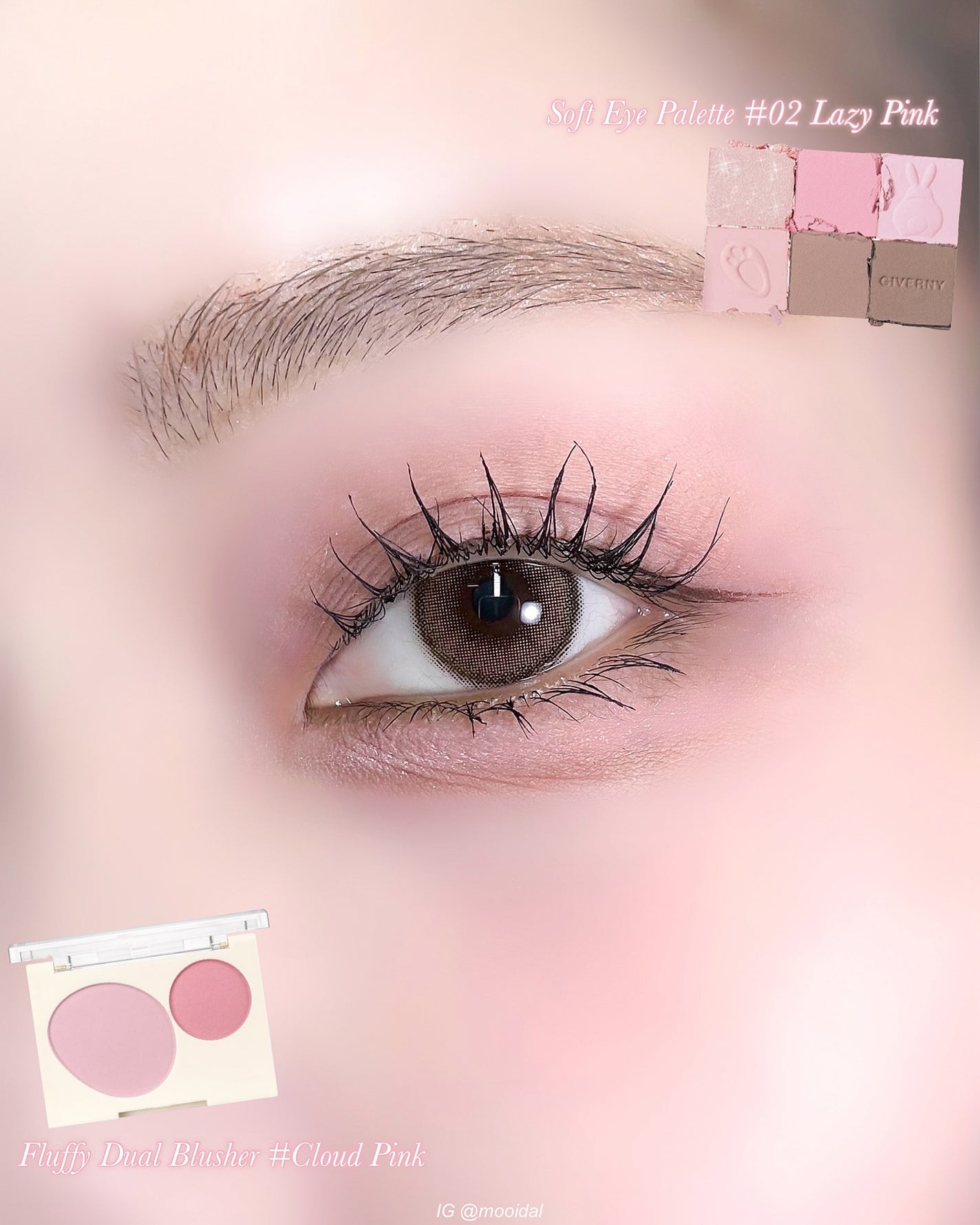 SOFT EYE PALETTE/GIVERNY/アイシャドウパレットを使ったクチコミ(3枚目)