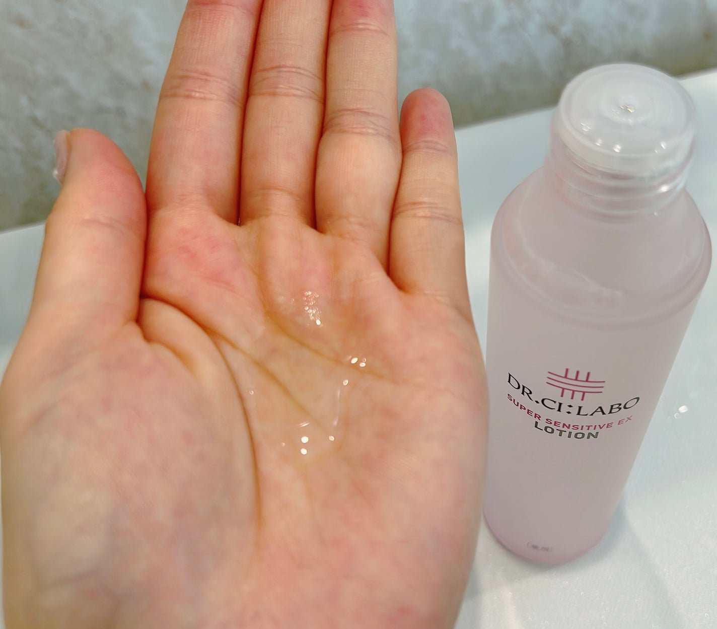 薬用ローション センシティブEX/ドクターシーラボⓇ/化粧水を使ったクチコミ(3枚目)