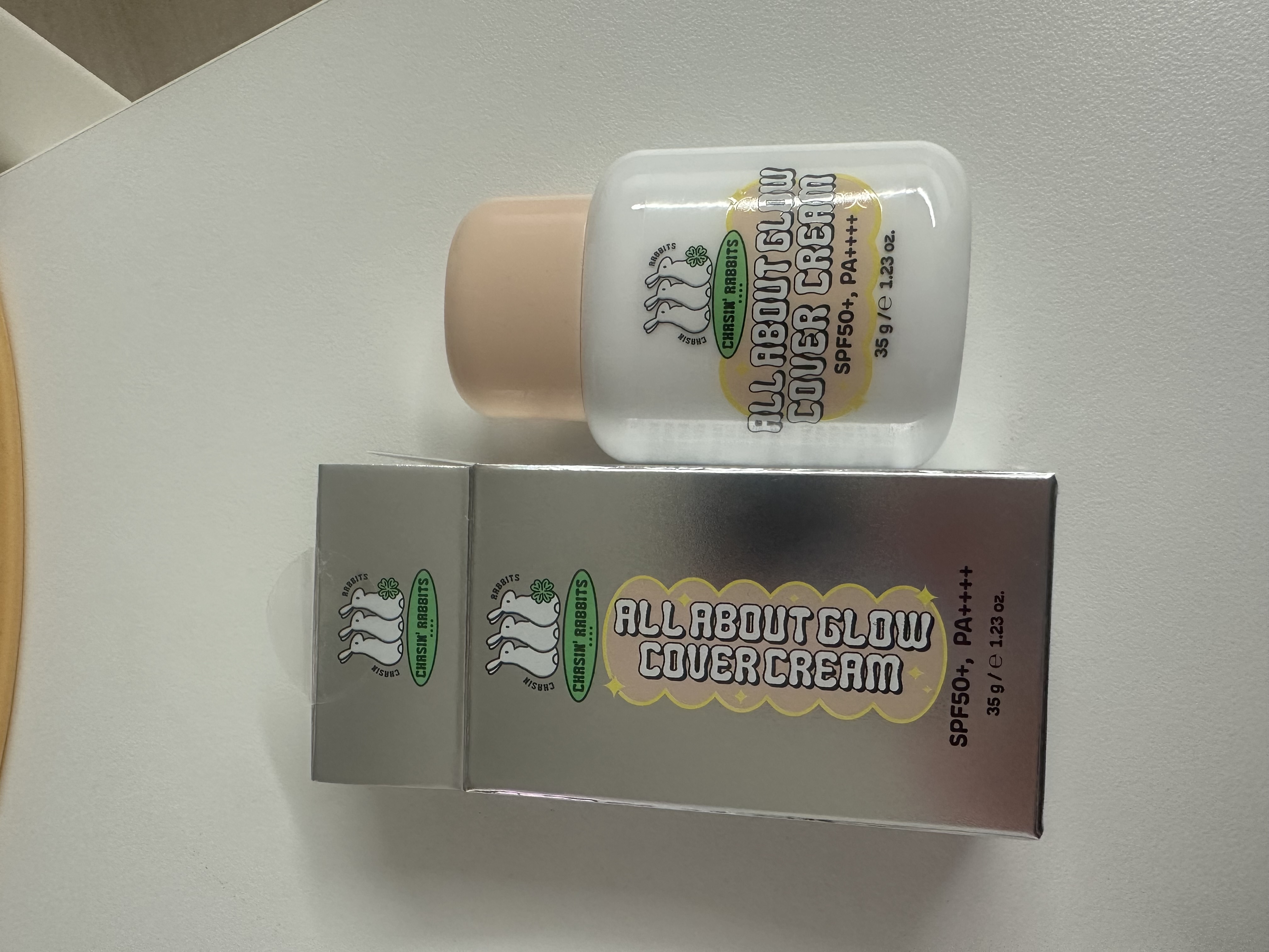 オールアバウトグロウカバークリーム/CHASIN'RABBITS/日焼け止めクリームを使ったクチコミ（3枚目）