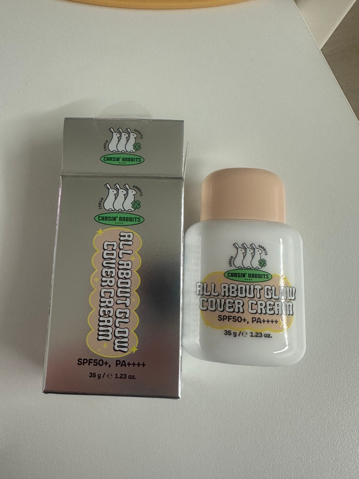 オールアバウトグロウカバークリーム/CHASIN'RABBITS/日焼け止めクリームを使ったクチコミ(3枚目)