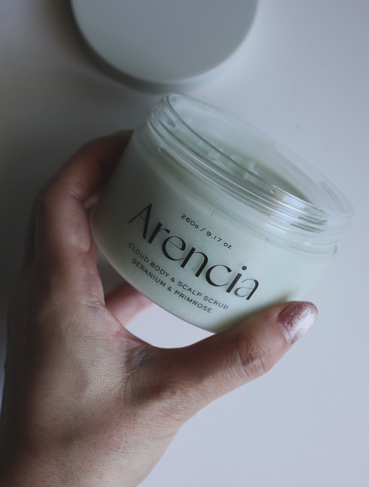 フレッシュクラウドスクラブ ゼラニウム&プリムローズ/アレンシア/ボディスクラブを使ったクチコミ（2枚目）