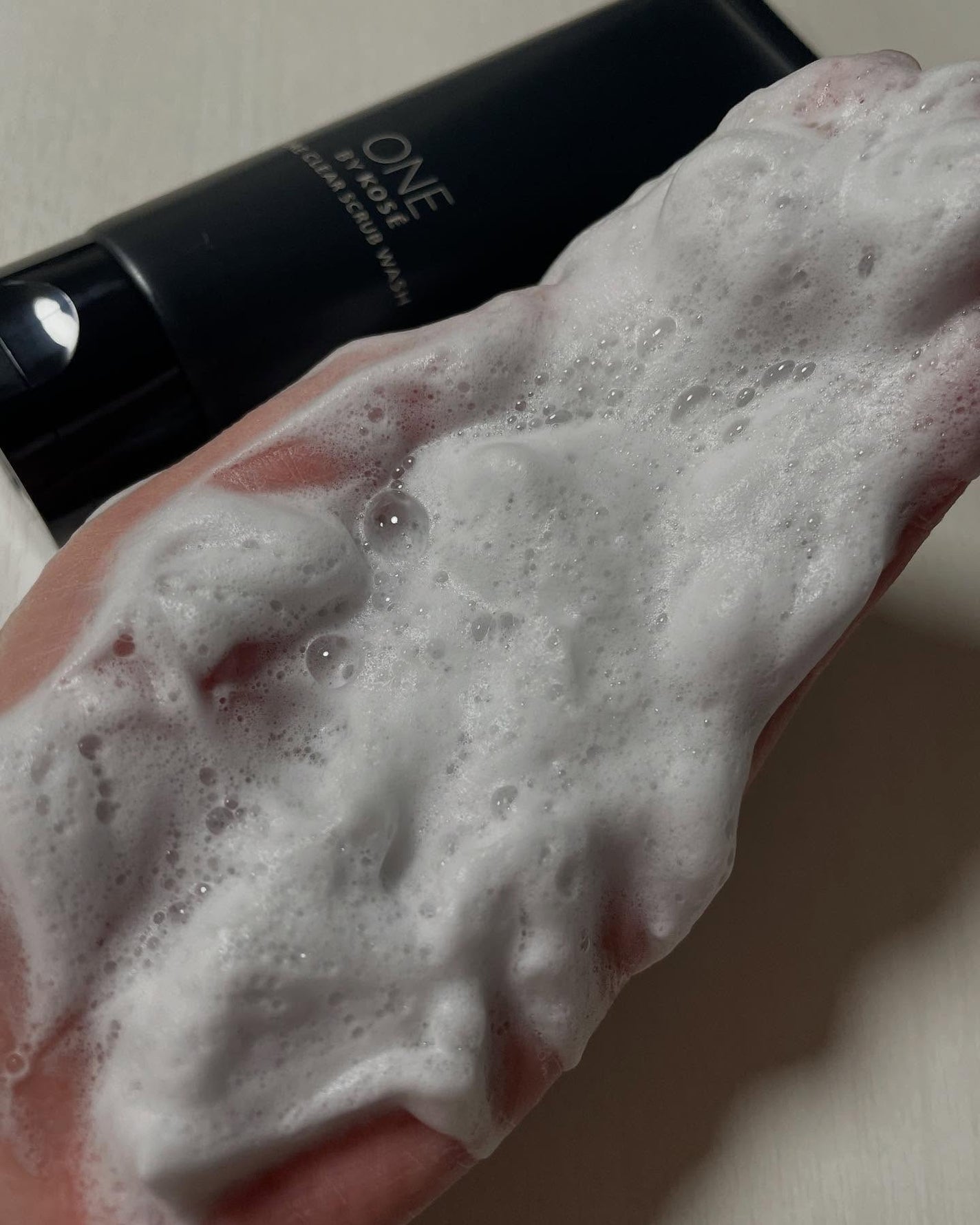 ポアクリア スクラブ ウォッシュ/ONE BY KOSE/洗顔フォームを使ったクチコミ(3枚目)