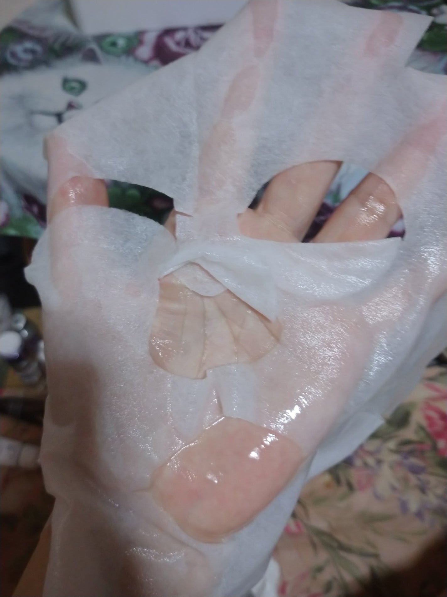 ツヤ肌ケア フェイシャルエッセンスマスク(パール)/MITOMO/シートマスク・パックを使ったクチコミ(3枚目)
