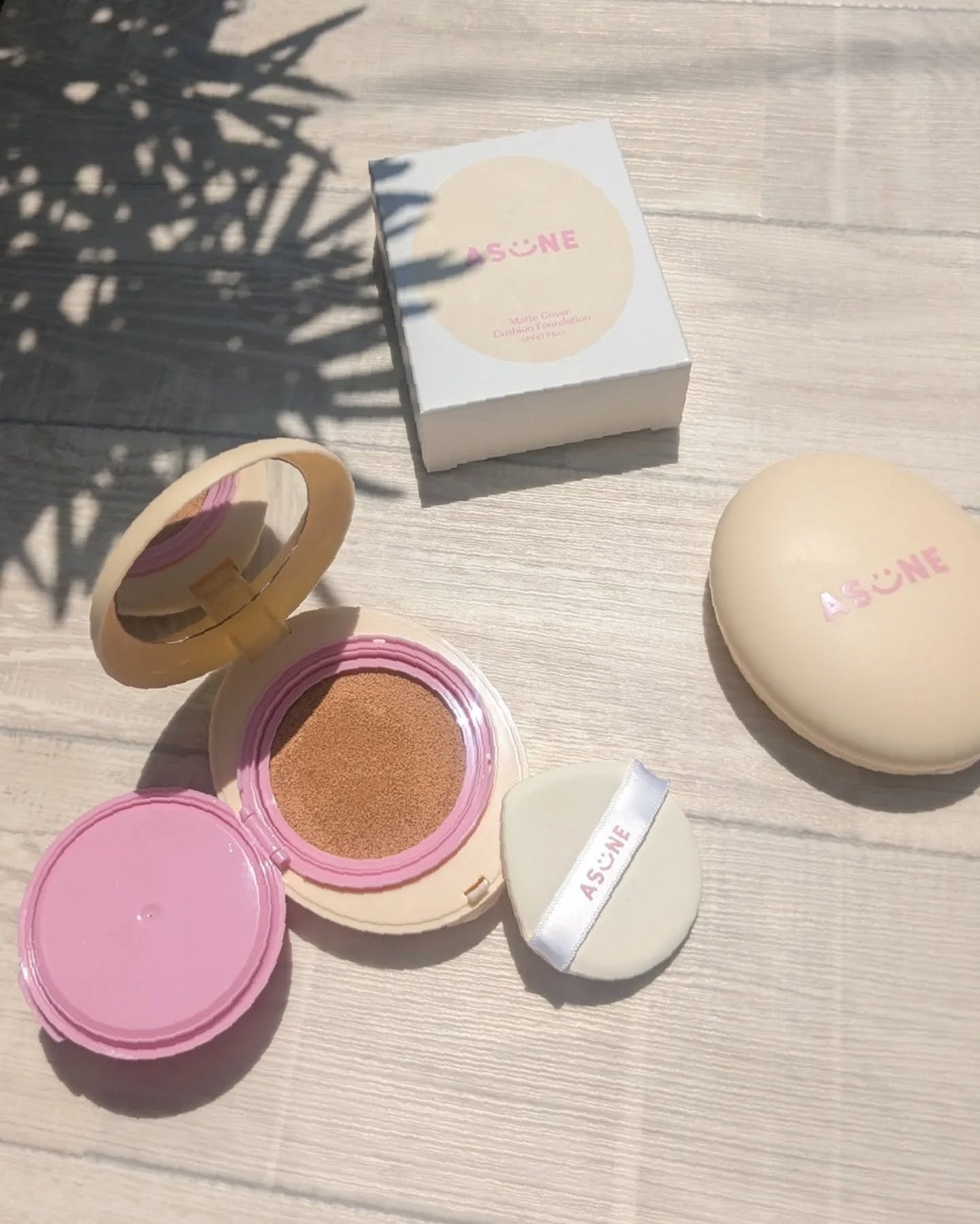 マットカバークッションファンデーション/ASUNE /クッションファンデーションを使ったクチコミ(4枚目)