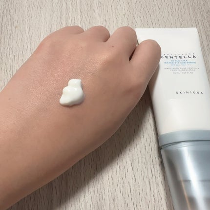 ヒアルーシカ ウォーターフィット サンセラム/SKIN1004/日焼け止めローションを使ったクチコミ(4枚目)