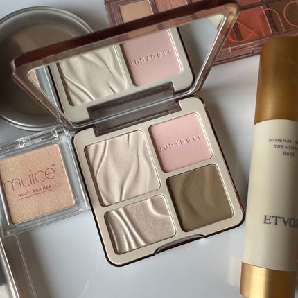 JUDYDOLL メリハリマスターパレット/JUDYDOLL/パウダーハイライトを使ったクチコミ(1枚目)