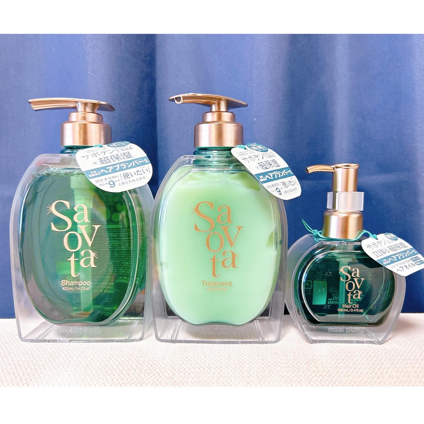 サボンドサボタ　モイストプランプシャンプー/ヘアトリートメント/Savon du Savota/シャンプー・コンディショナーを使ったクチコミ（2枚目）