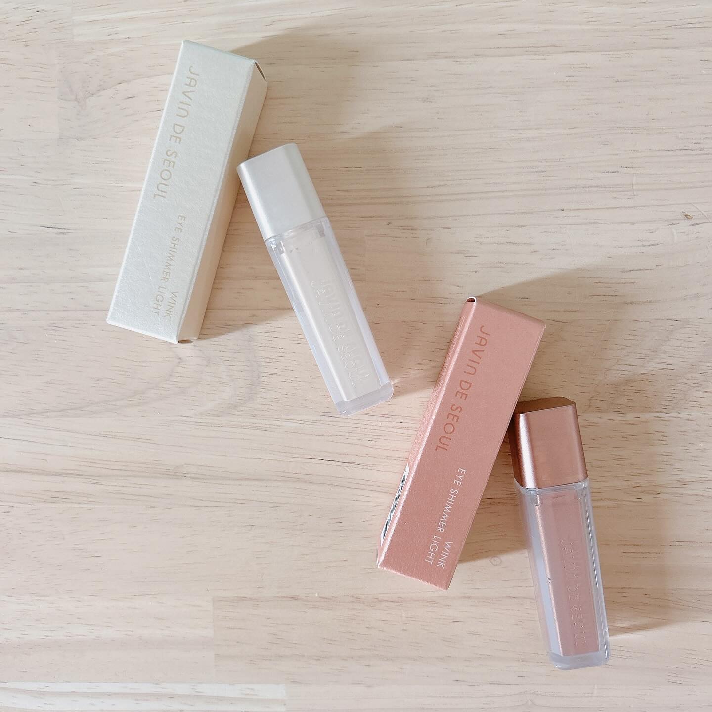 ウィンク アイ シマー ライト/Javin De Seoul/リキッドアイシャドウを使ったクチコミ（1枚目）