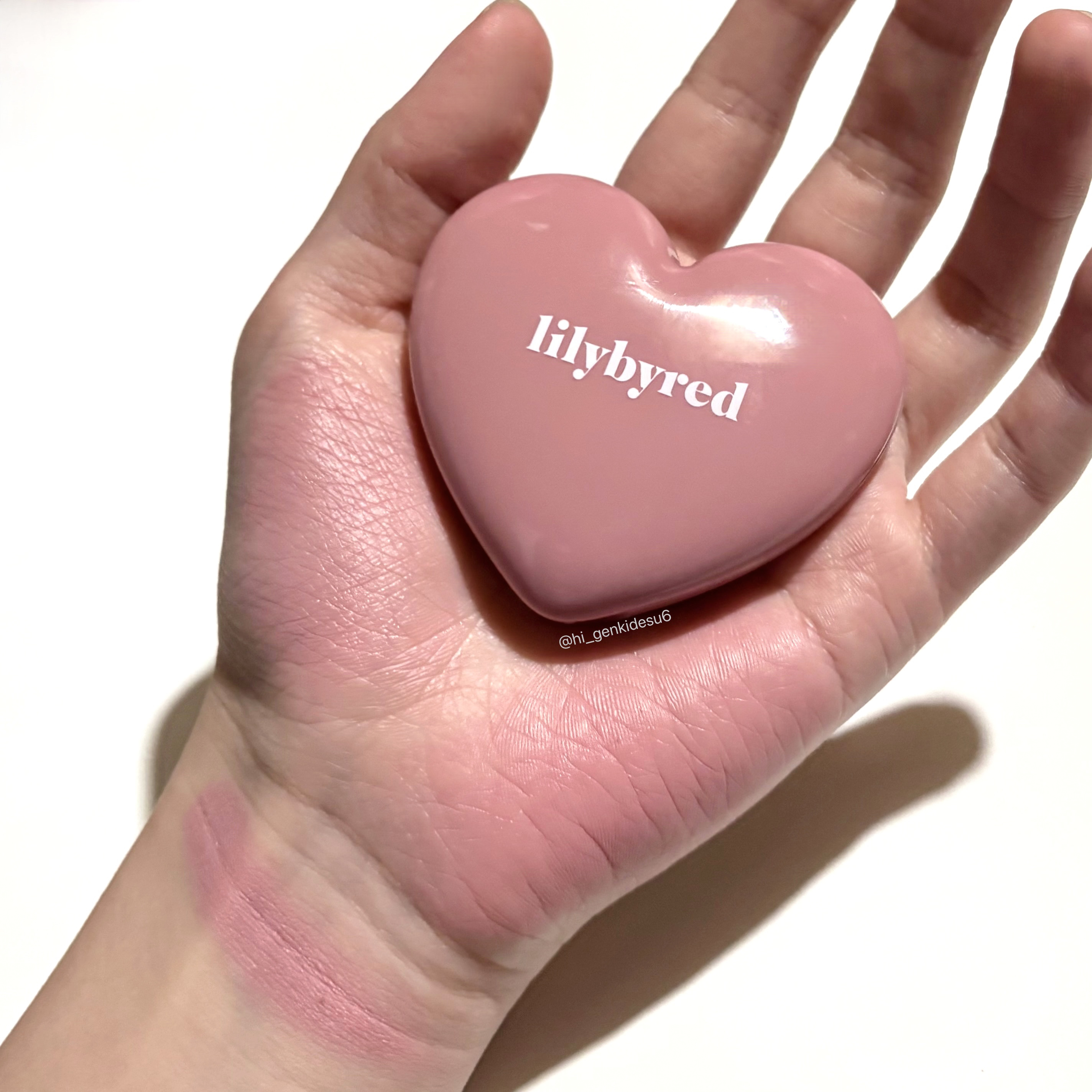 ラヴ ビーム チークバーム/lilybyred/ジェル・クリームチークを使ったクチコミ（1枚目）