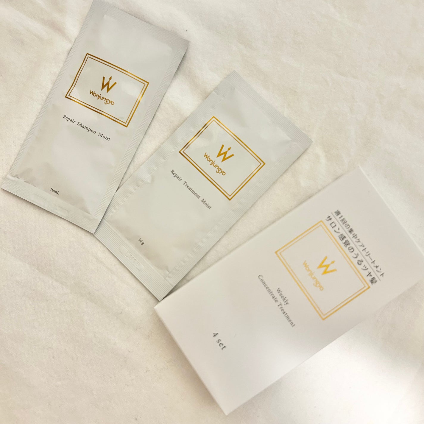 ウォンジョンヨ リペアシャンプー モイスト/リペアトリートメント モイスト/Wonjungyo/市販シャンプーを使ったクチコミ(2枚目)