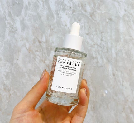 トーンブライトニング カプセルアンプル/SKIN1004/美容液を使ったクチコミ(8枚目)