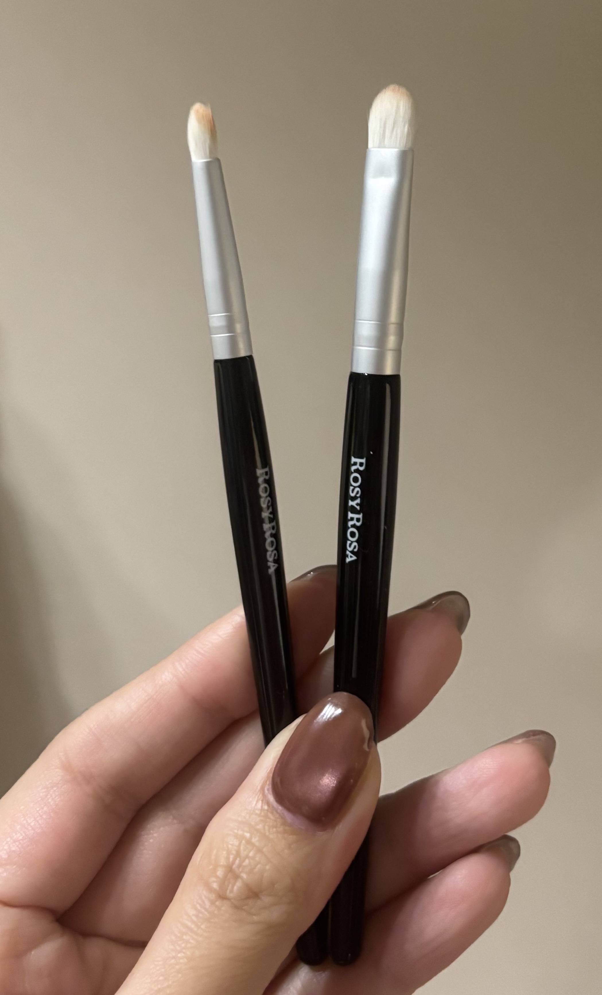 シャドウブラシセット〈スリム〉/ロージーローザ/メイクブラシを使ったクチコミ（2枚目）