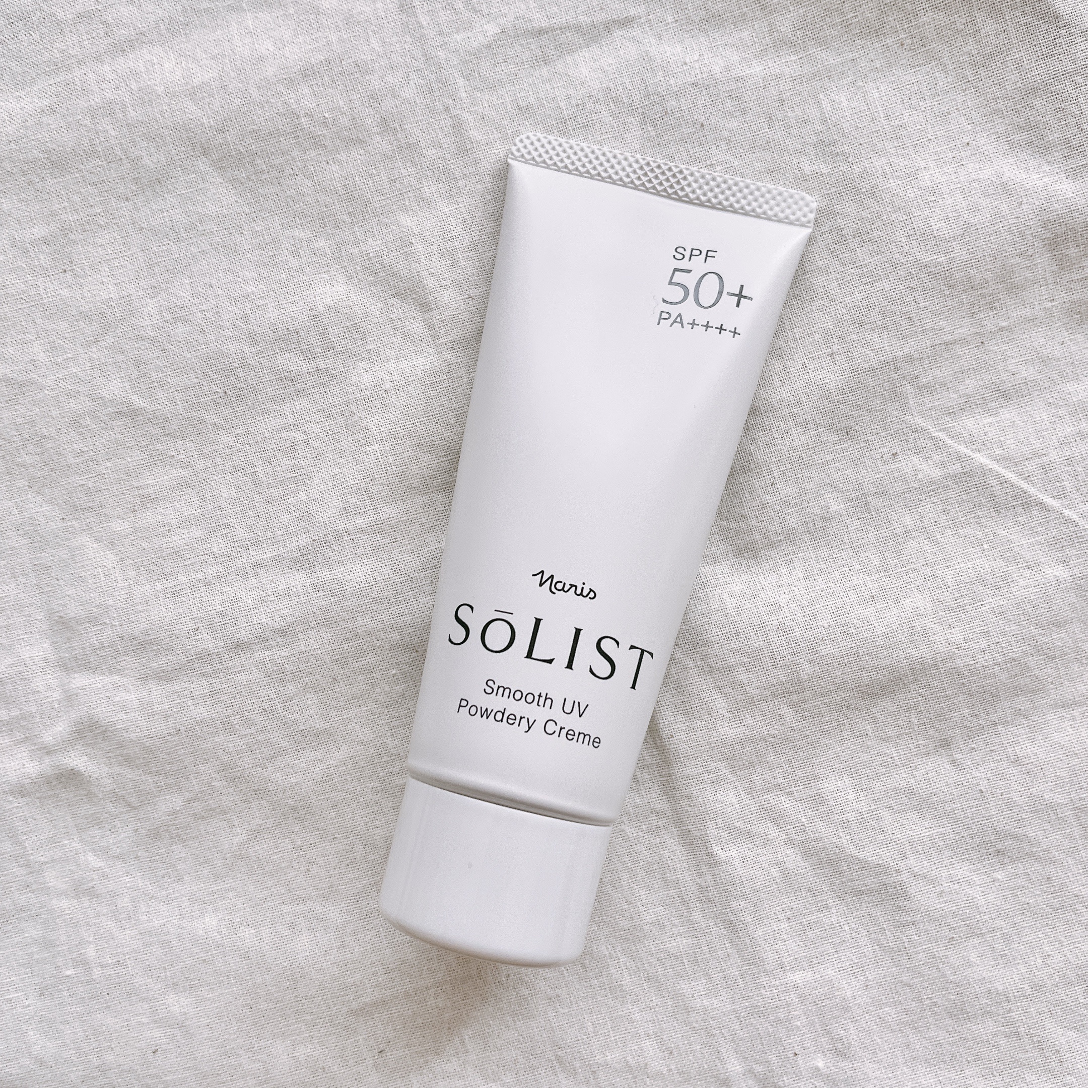 ソリスト スムースUV パウダリークリーム/ナリス化粧品/日焼け止めクリームを使ったクチコミ（1枚目）