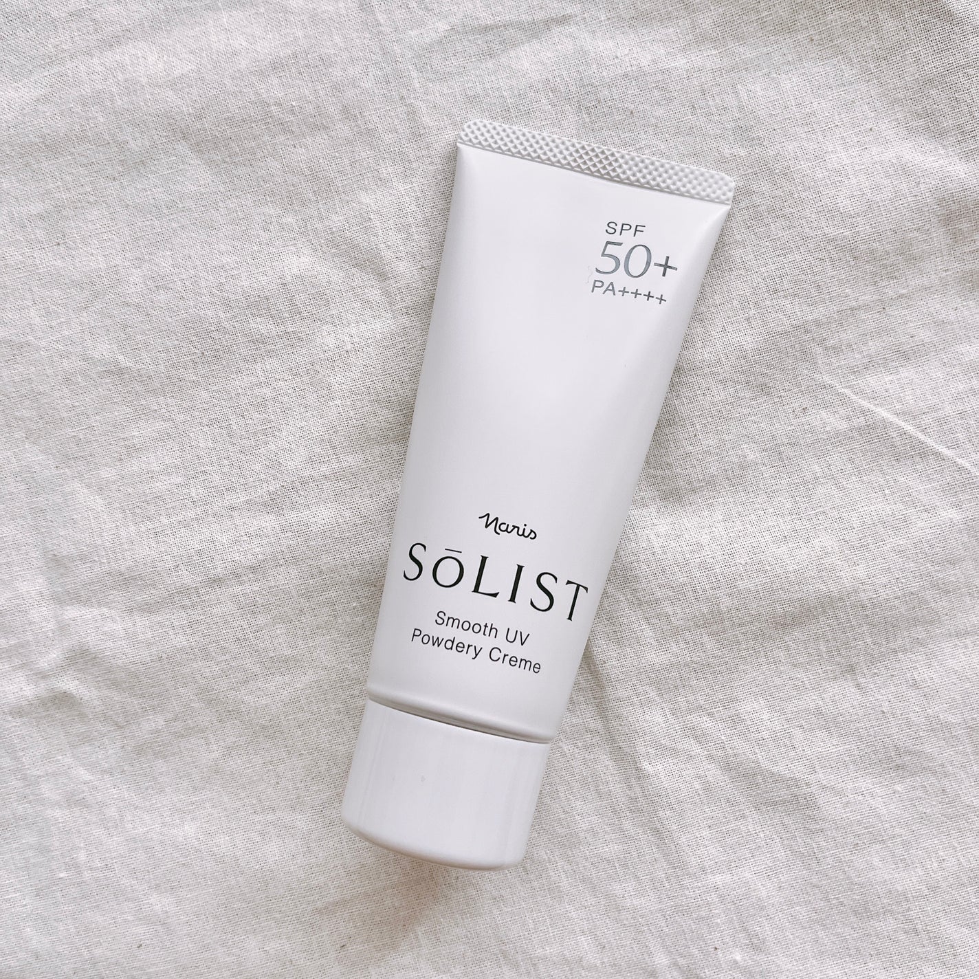 ソリスト スムースUV パウダリークリーム/ナリス化粧品/日焼け止めクリームを使ったクチコミ(1枚目)