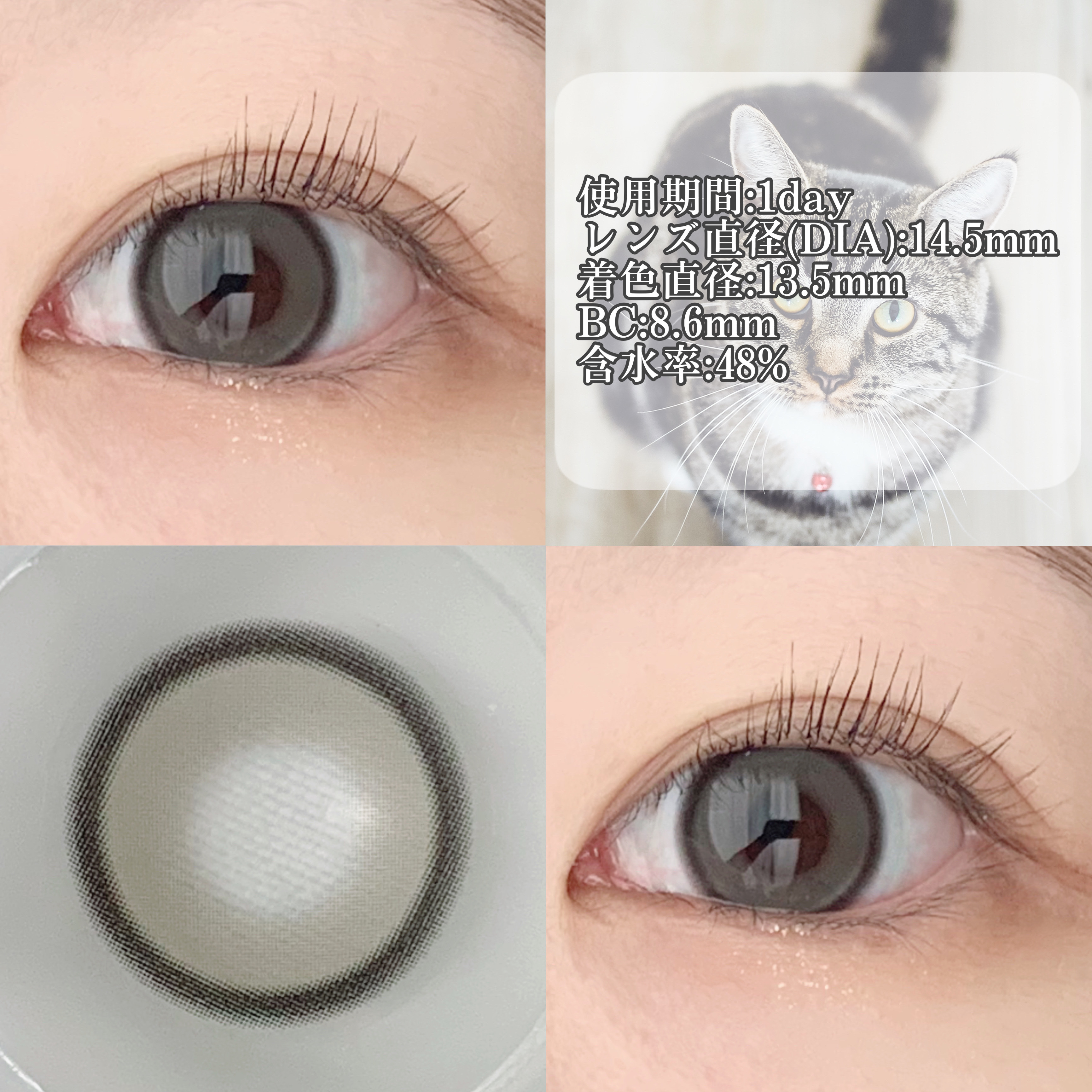 Realish 1day/OLENS/ワンデー（１DAY）カラコンを使ったクチコミ（2枚目）