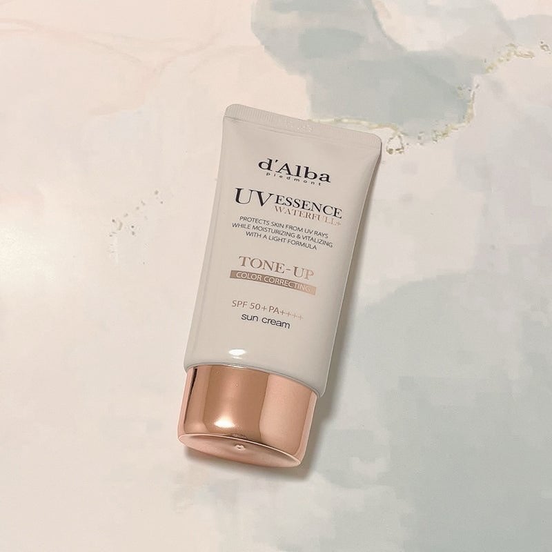 ウォータフルトーンアップサンクリーム/ダルバ/日焼け止めクリームを使ったクチコミ(1枚目)