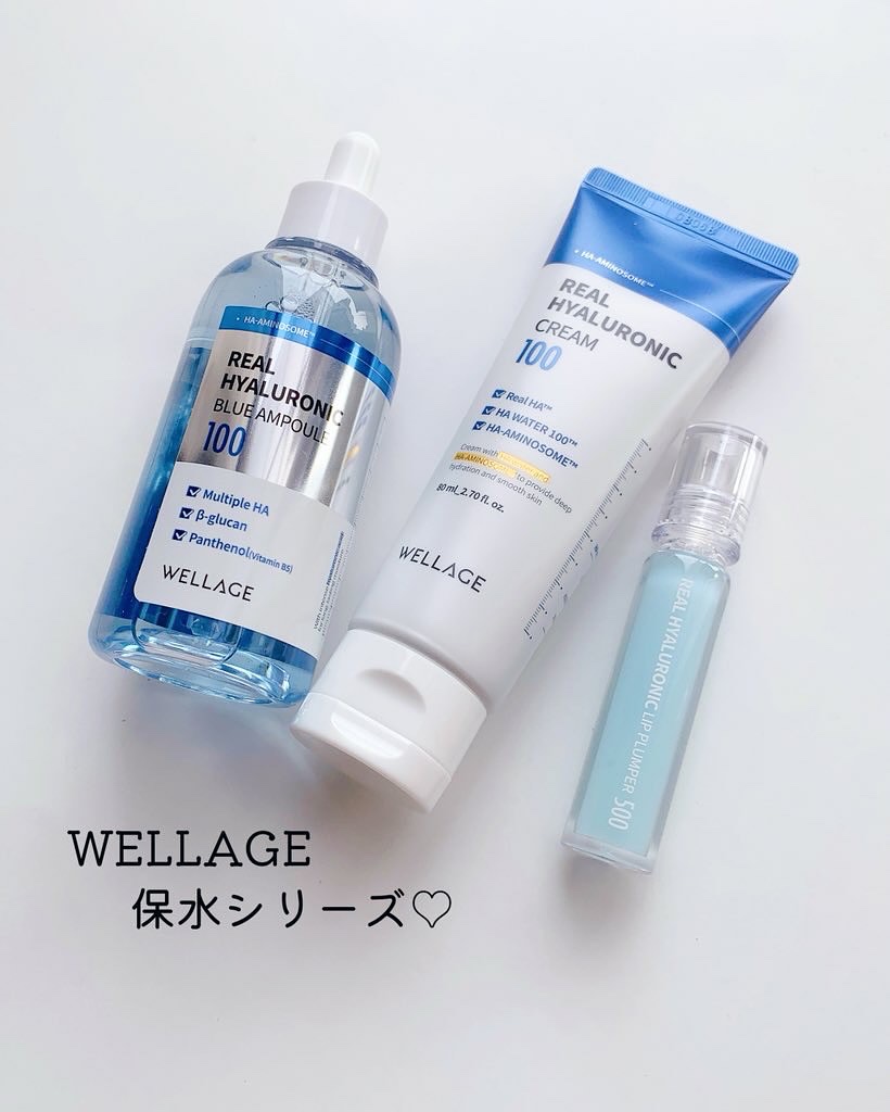 リアルヒアルロニックブルーアンプル 100/Wellage/美容液を使ったクチコミ（1枚目）