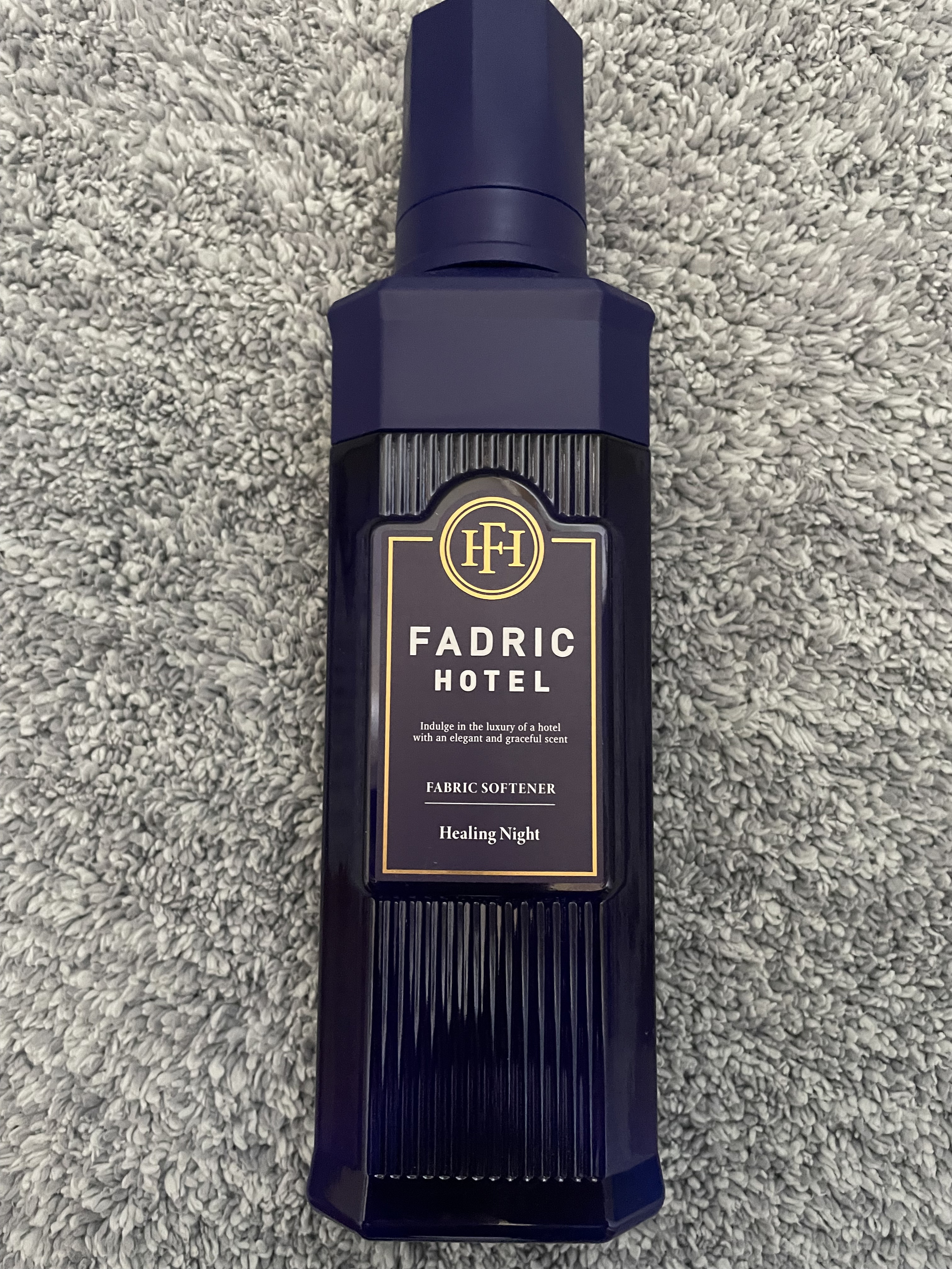 ファドリックホテル 柔軟剤　ヒーリングナイトの香り/FADRIC HOTEL/柔軟剤を使ったクチコミ（1枚目）