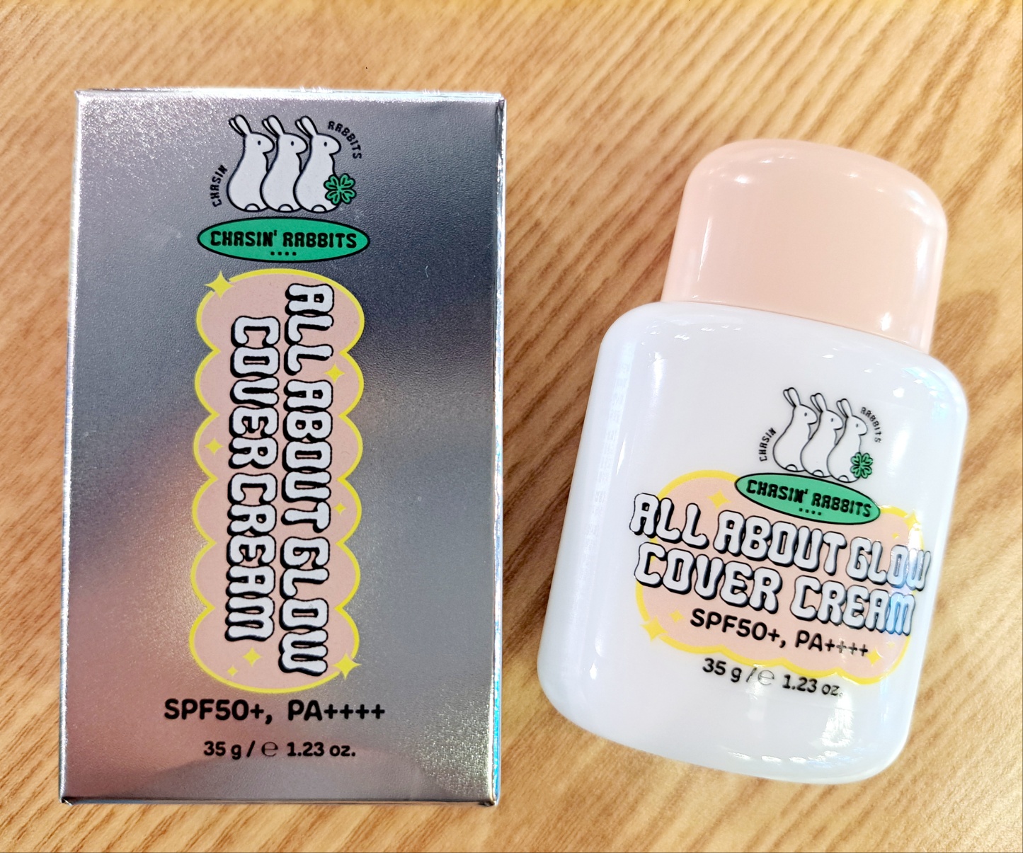オールアバウトグロウカバークリーム/CHASIN'RABBITS/日焼け止めクリームを使ったクチコミ（1枚目）