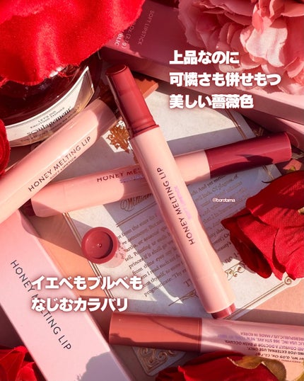 ハニーメルティングリップ/ネイチャーリパブリック/口紅を使ったクチコミ(6枚目)